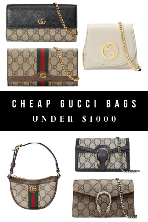 cheapest thing to buy at gucci|gucci bag for under 1000.